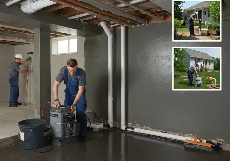 Basement Waterproofing and Flood Prevention process in Hopkinsville, KY